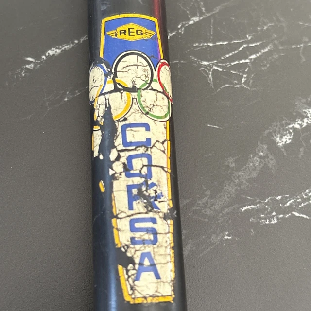 ANCIENNE POMPE A AIR VÉLO REG CORSA AVEC LOGO DES JO | UK