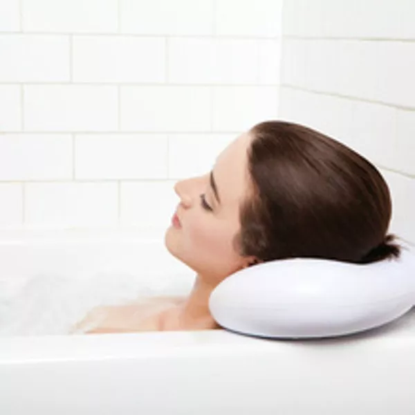 Oreiller de bain en mousse de luxe spa confort / tête cou repos corps orthopédique / flambant neuf