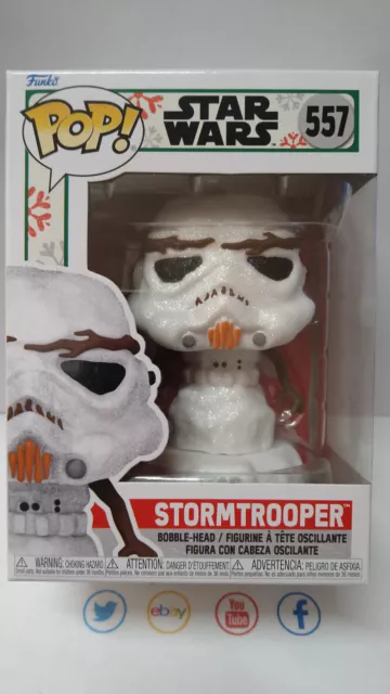 Funko Pop! STAR WARS HOLIDAY  N° 557 Stormtroopers (F31)