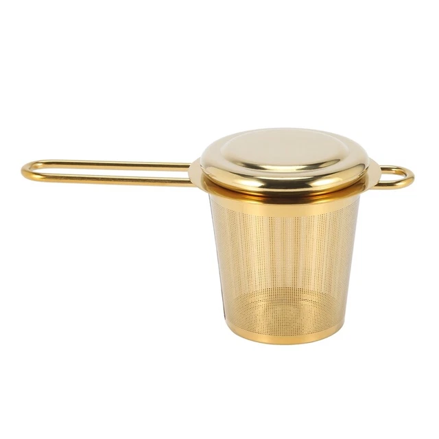 Set da Tè con Foglie di Tè Set da Tè con Barilotto Dorato H5D2 H5D2