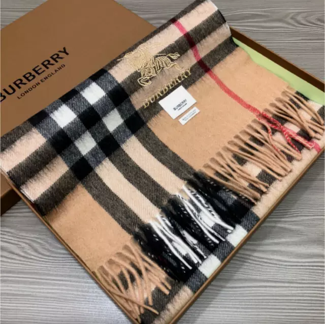 NWT ™Burberry™ Nova Check Reversible Scarf