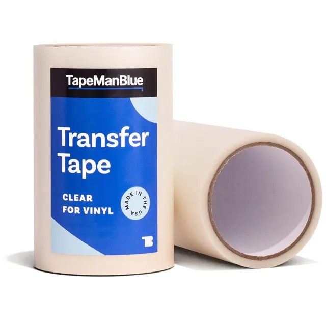 Clear Transfer Tape for Vinyl Adhesive and HTV Heat Transfer Paper