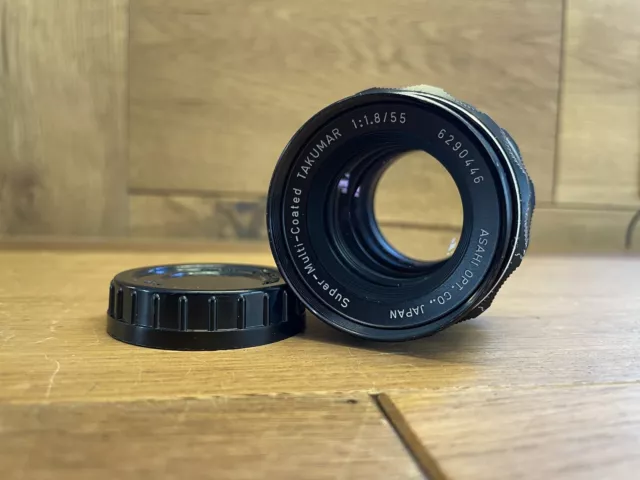Optique Mint Pentax Smc Takumar 55mm F/1.8 Standard Objectif M42 De Japon #