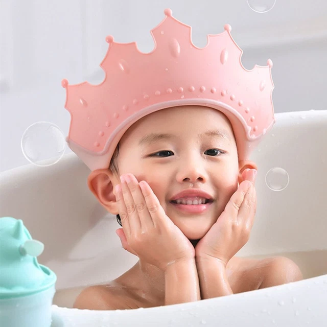 Sombrero Cuidado del Bebé Champú Gorra Niños Gorra de Baño Ojos Protección Lavado Cabello Cubierta