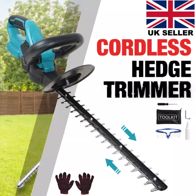 For Makita 18V LXT Cordless Hedge Cutter Trimmer Bare Unit Garden Pruner Blue UK