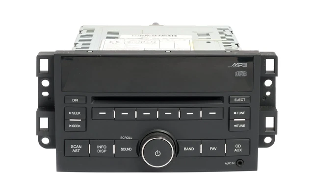 2010 CHEVROLET AVEO AM FM Radio Receiver Single Disc CD MP3 Player ...