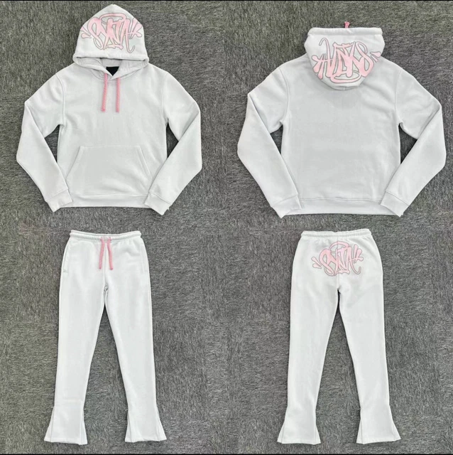SYNA WORLD TRACKSUIT Grey/Pink Size XS £94.32 - PicClick UK