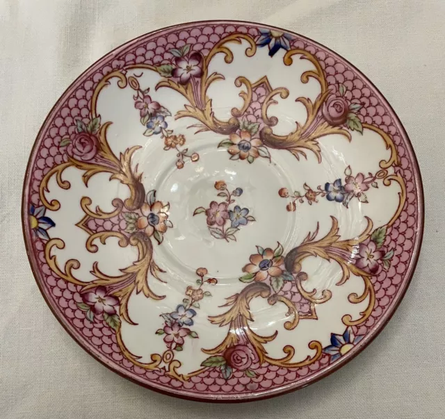 Sous Tasse A Cafe En Porcelaine  Sarreguemines Minton 148