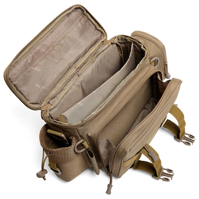 Water-Resistant Fishing Gear Athletic Backpack Belt Purse Multifunction 5