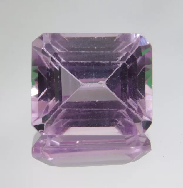 Natural 8.75 Ct Pink Kunzite Emerald Cut Brazilian Loose Gemstone Certified