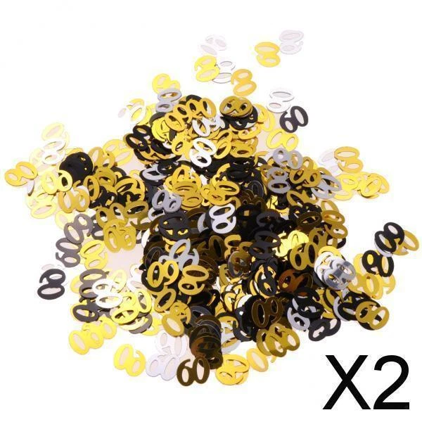 7 Oz Rainbow Star Confetti, Metallic Glitter Foil, Star Sequins For Parties (0.1 In - Foto 9