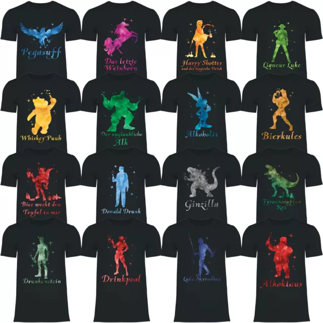 Herren T-Shirt Party Urlaub Karneval JGA Junggesellenabschied Hochzeit Bräutigam