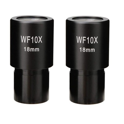 OMAX A Pair of WF12.5X Widefield Huygens Microscope Eyepieces 23.2mm 