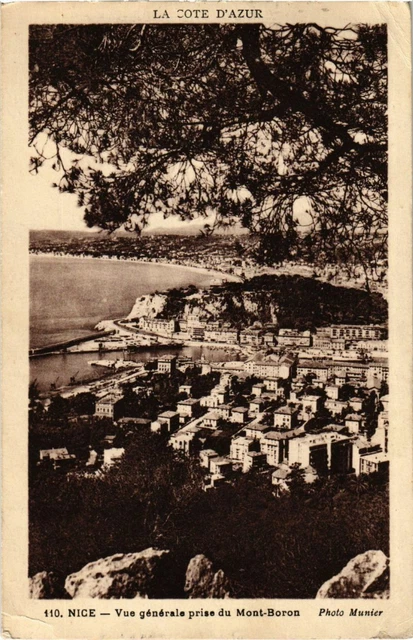 CPA Nice - general view taken of Mont Boron FRANCE (1042266)