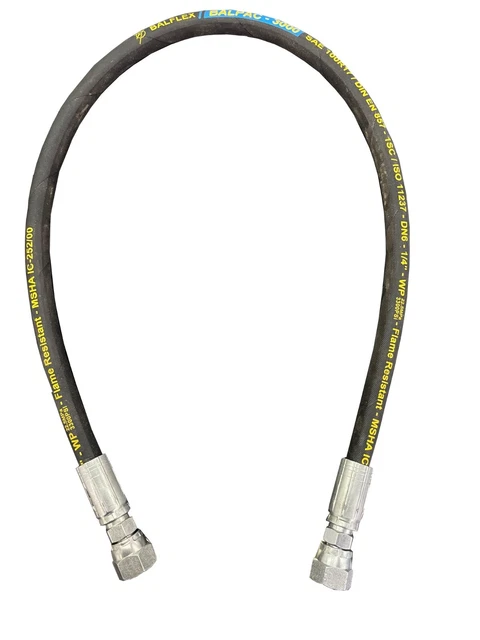 1/4" / # 4 Hydraulic Hose Assembly 24"