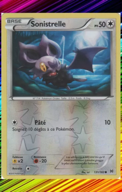 Sonistrelle Reverse-XY8:Impulsion Turbo- 131/162 - Carte Pokemon Neuve Française
