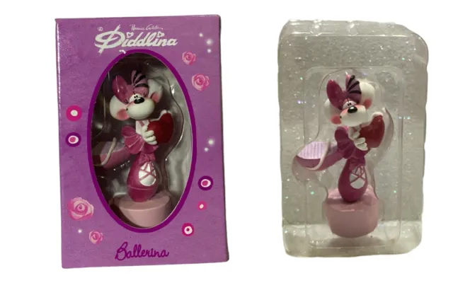 Diddl Miniature Da Collezione Diddl In Resina Diddlina Ballerina Rosa