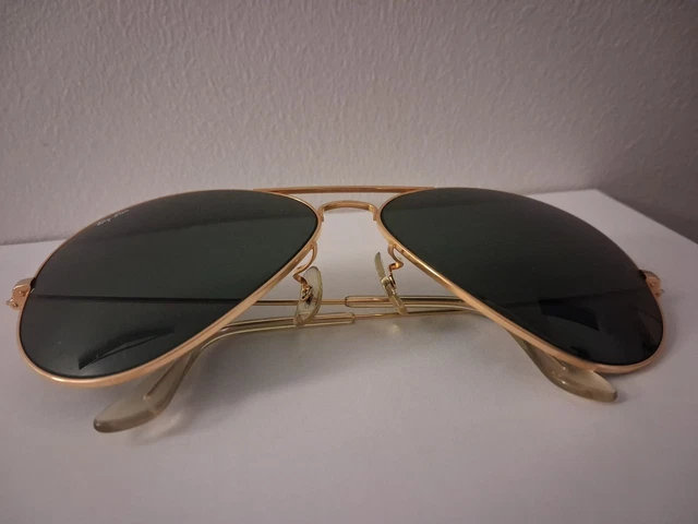 Lunettes De Soleil Aviateur Carré Hally & Son HS729S - Doré, Verres Verts Dégradés UV400, Italie