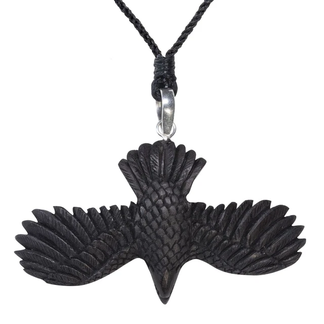 BIJOU PENDENTIF - Dicton Henry Miller -Aigle Stylisé - Oiseau Inca EUR 24,00 - FR