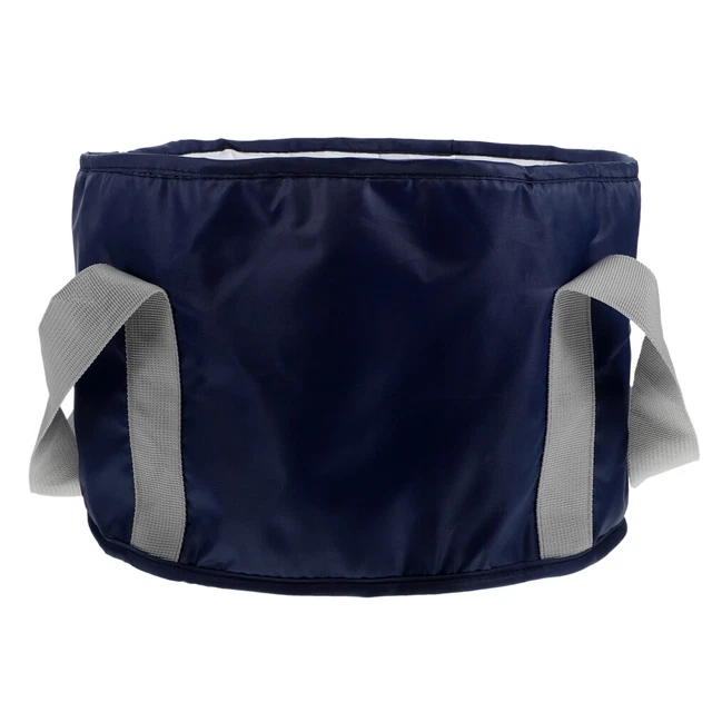 Secchio pieghevole vasca d'acqua portatile viaggio pediluvio borsa da acqua