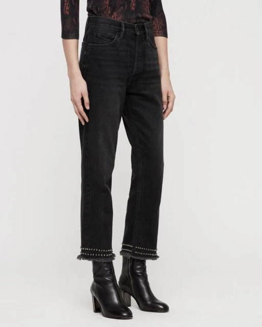 All saints hot sale ava straight jeans