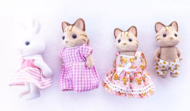 Calico Critters Mixed Lot Of 4