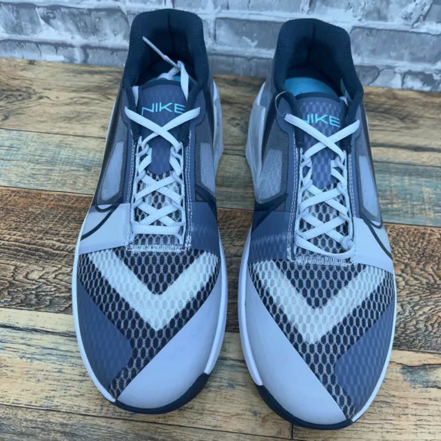 Nike Metcon Blue White Cross Training Shoes Salesman Sample Mens Size 10 New 3