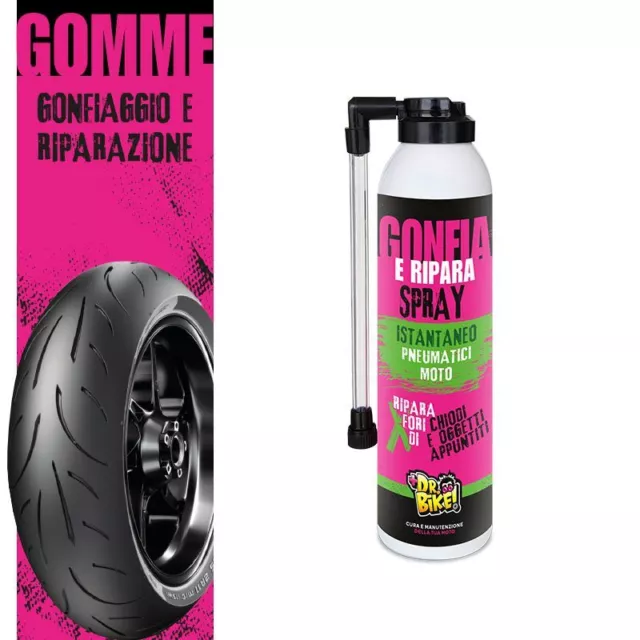 Dr Bike-Moto Gonfia e Ripara Spray 300ml