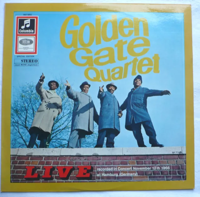 GOLDEN GATE QUARTET - Live - LP > Special edition
