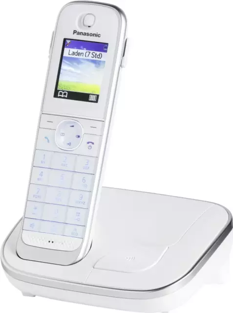 Teléfono Panasonic KX-TGJ310GW Blanco DECT Teléfono Inalámbrico Fijo