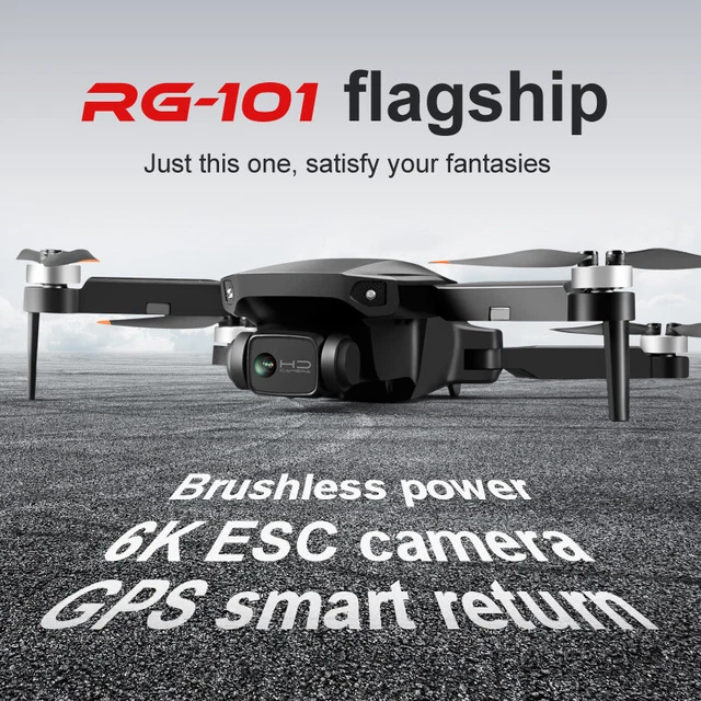 Folding Drone Brushless HD 6K Aerial Photography Flying Machine Toy Helicopter