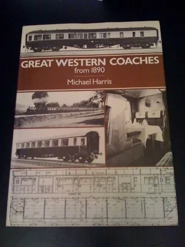 Great Western Coaches by Harris, Michael Hardback Book The Cheap Fast Free Post