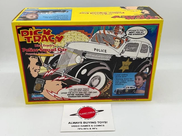 Voiture Dick Tracy Police Squad – PLAYMATES 1990 – Collection Movie Warren Beatty