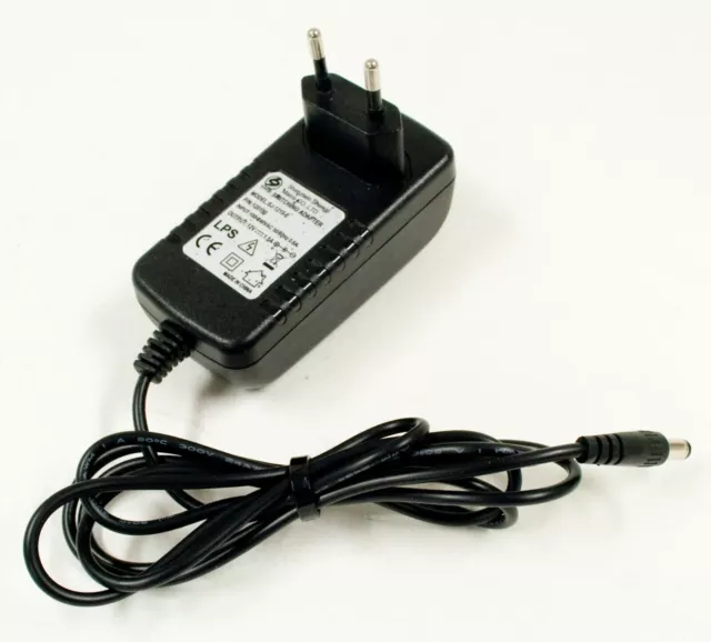 Shengji SJ-1215-E AC Adapter 12V 1.5A Original Power Supply Europlug AI896