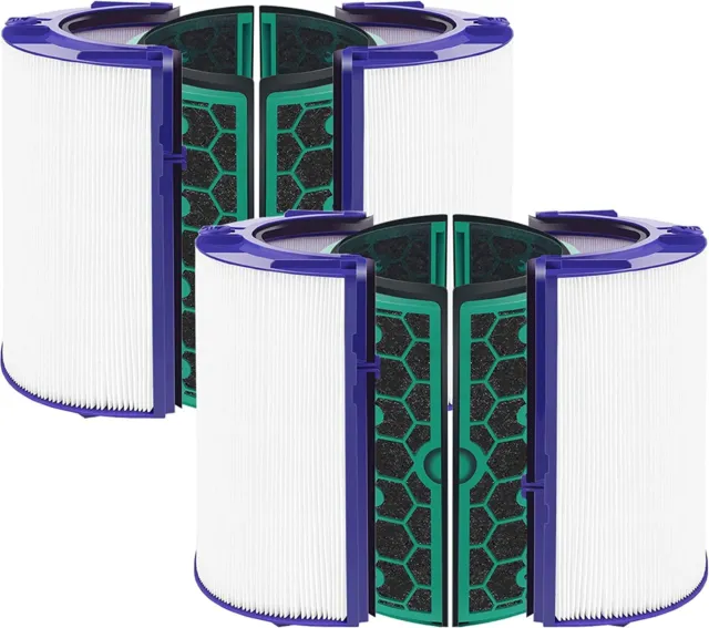 2 Pack Filter Replacement for Dyson TP04 HP04 DP04 TP05 DP05 Air Purifier Filter