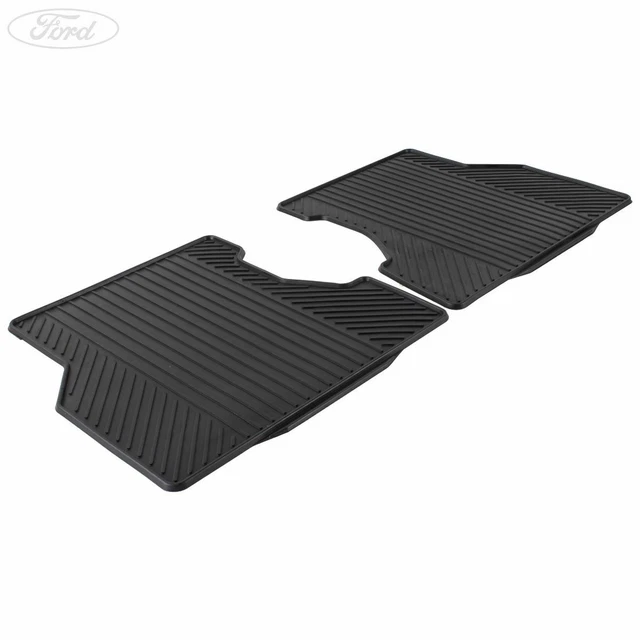 GENUINE FORD FOCUS Mk2 Rear Rubber Contour Floor Mats 200411 1446092 £