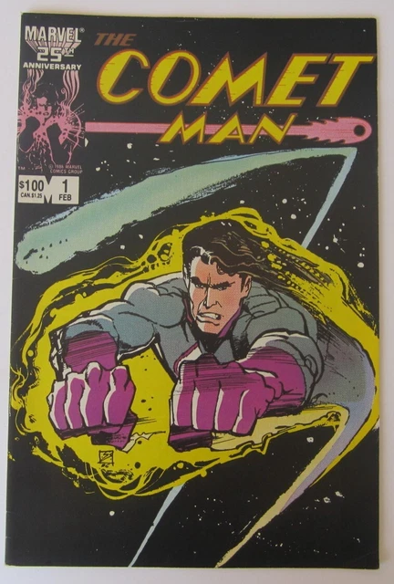 Marvel 25th Anniversary Comics The Comet Man #1 ~ (1986)
