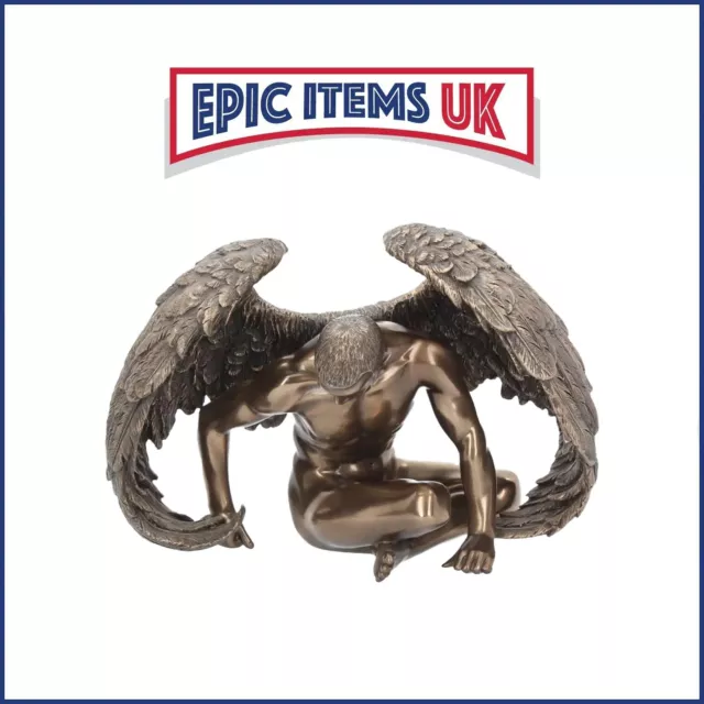 Nemesis Now Angels Rest Figurine Bronze Naked Angel Ornament