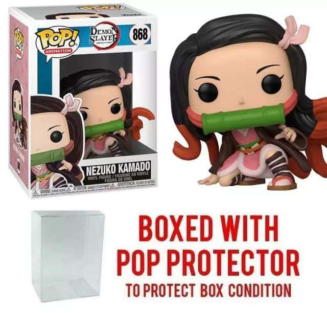 Funko Pop Demon Slayer : Nezuko Kamado #868 Vinyl w/Case "Mint"