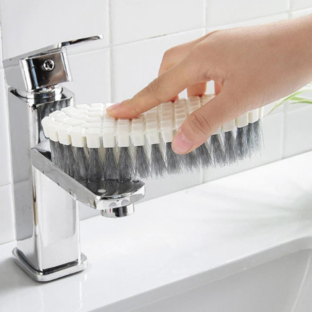 Cepillo de lavado creativo cocina baño cepillos de esquina flexibles limpieza del hogar