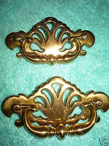 Brass Drawer Handle/Pull Lot of 2 - New