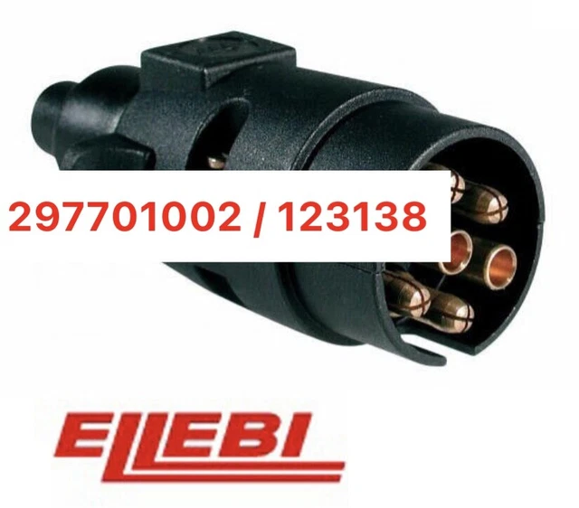 Spina Di Corrente 12V - 7 Poli Maschio | Per Rimorchio, Roulotte, Barca E Moto - CARPOINT - Foto 5