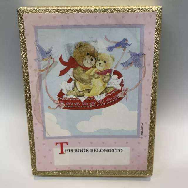 Vintage Antioch Bookplates Teddy Bears Bluebirds Clouds 28 Plates New Open
