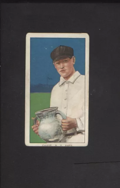 1909 T206 Tobacco Hal Chase Sweet Caporal Trophy New York NO Creases!