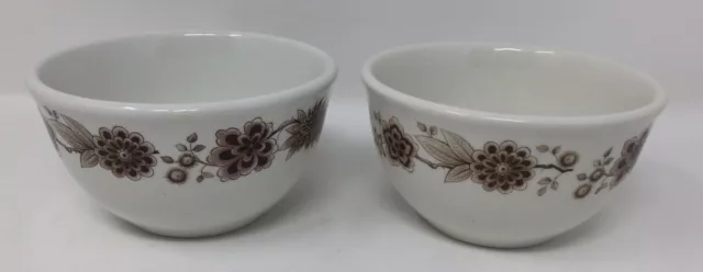 2 X Cereal Bowls Royal Doulton Steelite Provence 70s Hotelware