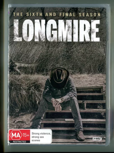 DVD -  'LONGMIRE'  Season 6   (Region 4) New & Sealed