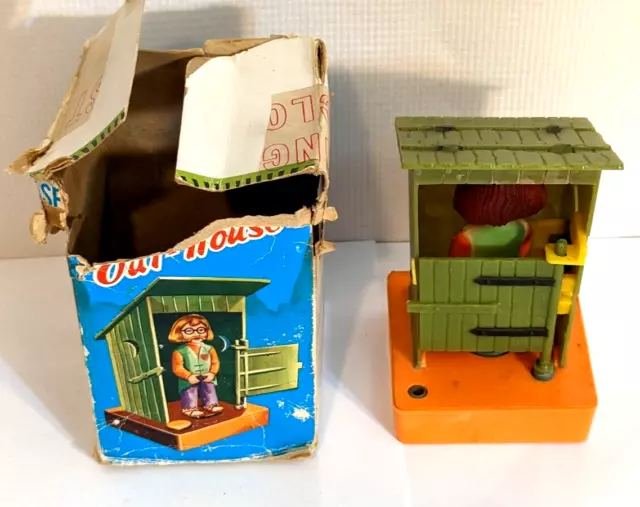 Hippie Out-House Novelty toy Dan Brechner Co. British Crown Colony Hong Kong Hippie Out-House Novelty toy Dan Brechner Co. British Crown Colony Hong Kong