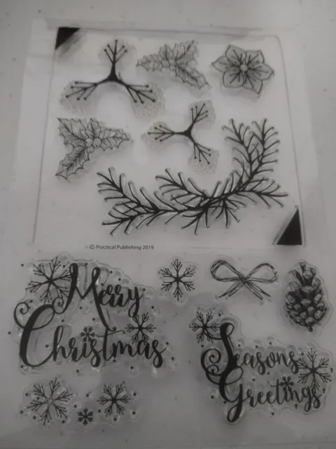 Merry Christmas Clear Stamp Set