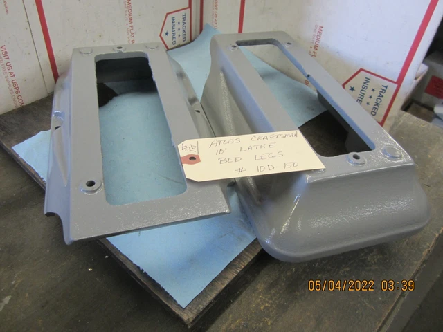 Atlas Craftsman 10" Lathe Bench legs 10D-150 Atlas Craftsman 10" Lathe Bench legs 10D-150