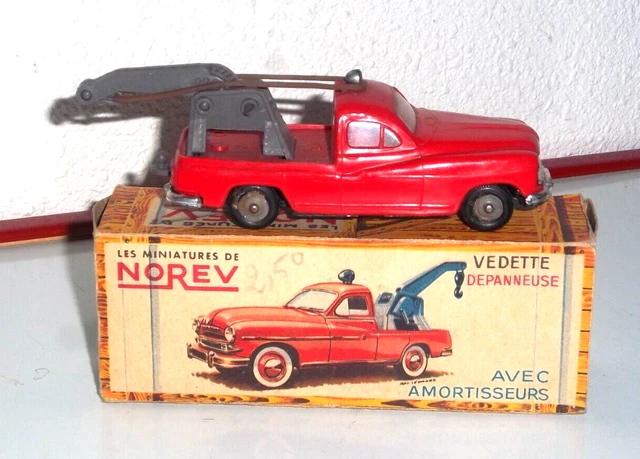 AO510 ANCIEN NOREV 1:43 Ford Vedette Depanneuse en plastique C/- EUR 0
